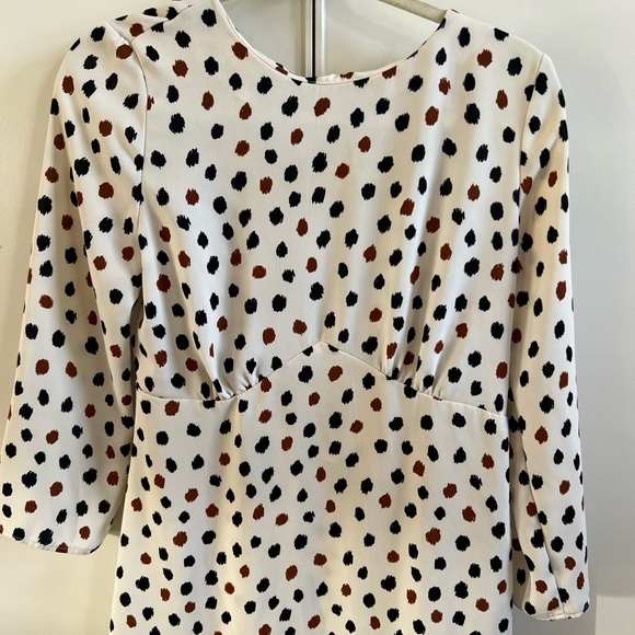 H&M Backless Midi Dress Size 8 (fits like a 6) - Picture 3 of 4